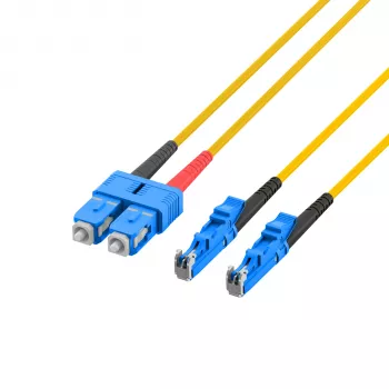 EFB Elektronik καλώδιο δικτύου οπτικής ίνας E2000 (M) σε SC μονοτροπικό (M)