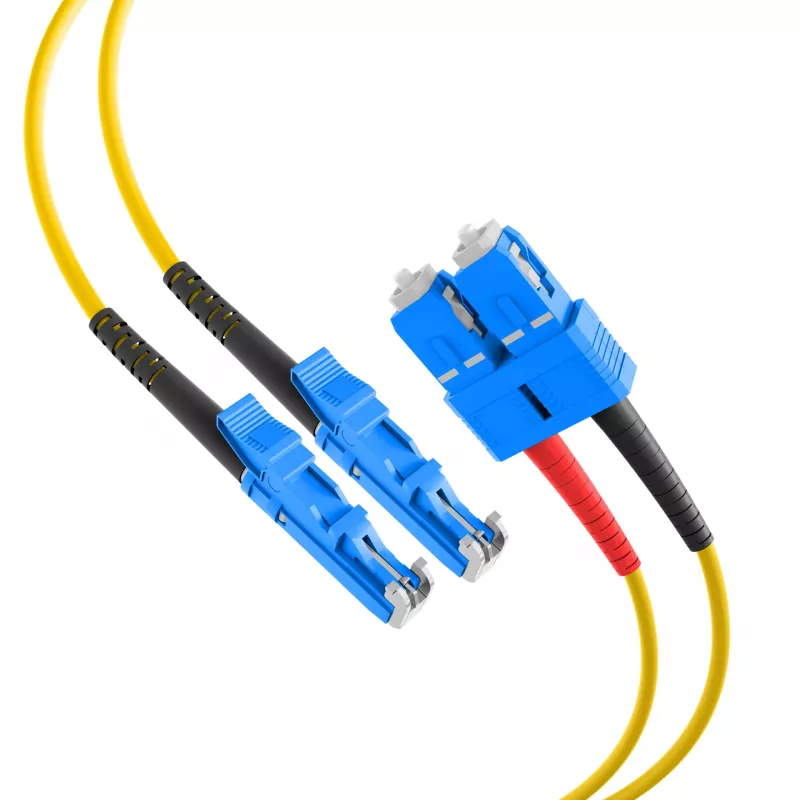 EFB Elektronik καλώδιο δικτύου οπτικής ίνας E2000 (M) σε SC μονοτροπικό (M)