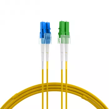 EFB Elektronik Καλώδιο Patch Οπτικών Ινών LC/APC Singlemode OS2 20 m Κίτρινο