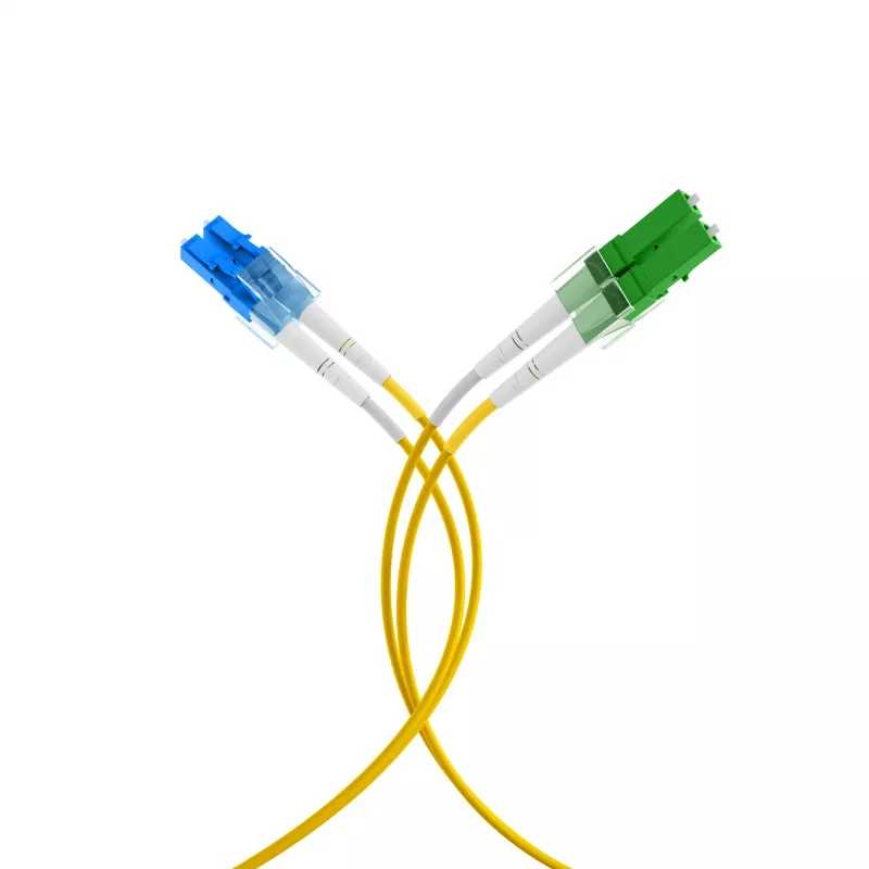 EFB Elektronik Καλώδιο Patch Οπτικών Ινών LC/APC Singlemode OS2 20 m Κίτρινο