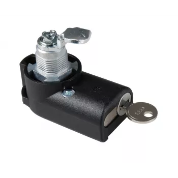 EFB Elektronik Compact Turning Handle - λαβή rack, μαύρο, χυτό ψευδάργυρος