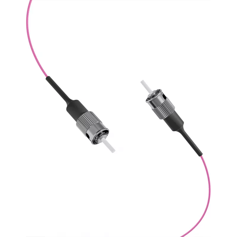 EFB Elektronik Fiber Pigtail ST 50/125 µm OM4 Erika Violet, 2 m