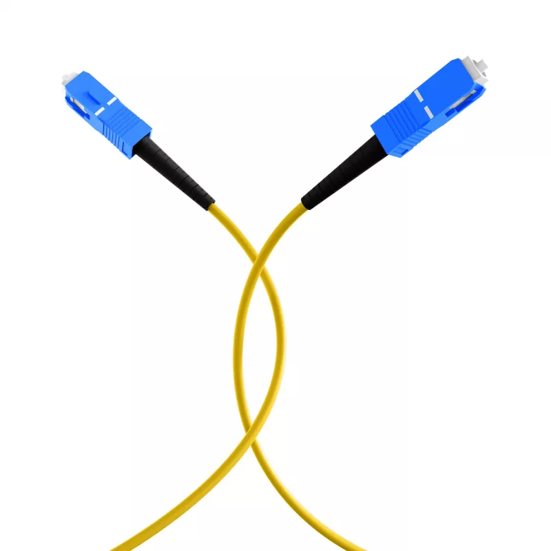 EFB Elektronik Simplex LWL Patchkabel SC-SC OS2 G657.A2 15m 3,0mm Gelb 9/125µm