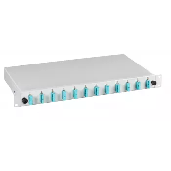 EFB-Elektronik κουτί συγκόλλησης SC OS2 9/125µm συρόμενο 12 Pigtails / 6 ζεύκτες