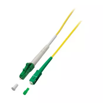 EFB Elektronik Simplex Καλώδιο Patch Οπτικών Ινών LC/APC-SC/APC G.657.A2 20 m 2,0 mm κίτρινο 9/125 µm