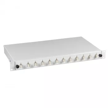 EFB-Elektronik LC OS2 Spleißbox 48 Pigtails / 24 κουπλερ 1U 19 inch συρτάρι
