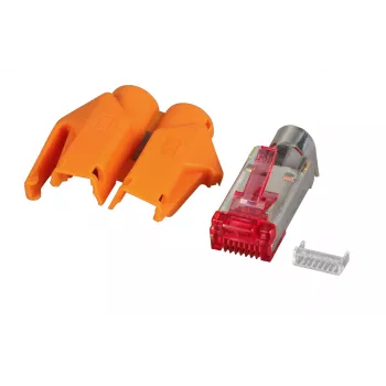 EFB Elektronik Βύσμα RJ45 Hirose TM21 STP Cat.6 πορτοκαλί 50 τεμ.