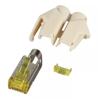 EFB Elektronik Βύσμα RJ45-Hirose STP TM31 μπεζ 100 τεμ. 3 στοιχεία Cat.6A