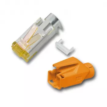 EFB Βύσμα RJ45 Hirose STP TM31 πορτοκαλί Cat6A 100 τεμ.