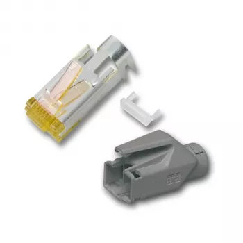 EFB Βύσμα RJ45-Hirose STP, TM31 ανοιχτό γκρι, 100 τεμ., 3 στοιχείων, Cat.6A