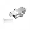 EFB Elektronik LC Duplex Multimode Coupler Οπτικών Ινών, μεταλλικό περίβλημα, κεραμικό ferrule, SC Panel Cutout, 4πλά καπάκια σκόνης