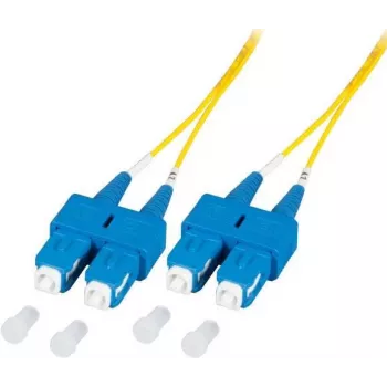 EFB Elektronik O2513.5-1.2 καλώδιο patch οπτικών ινών 5 m SC Duplex OS2 κίτρινο