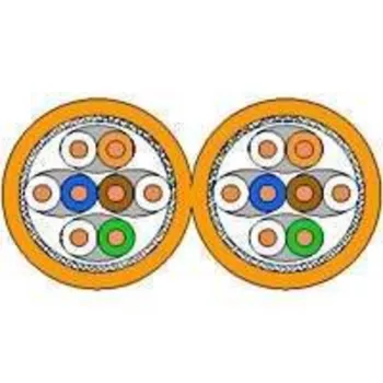 EFB Elektronik INFRALAN Cat.7 1000 AWG23 S/FTP 2x4P CPR Eca πορτοκαλί καλώδιο εγκατάστασης 500m