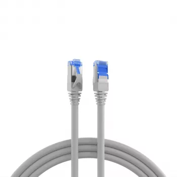 EFB Elektronik IPK-6A-U-TPE-GR-0500 Cat6a S/FTP Καλώδιο Patch 5 m Γκρι