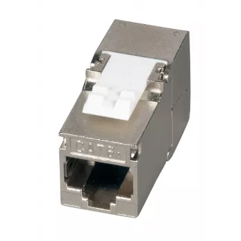EFB Elektronik RJ45 Keystone Slimline Cat.6A Ασημί STP PVP Component Συσκευασία 12 τεμ. - Power over Ethernet - RJ-45
