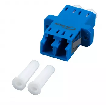 EFB Elektronik LC-Duplex OM3 Πλαστικό Aqua Θήκη Μονοκόμματο SC-Simplex Ζεύκτης