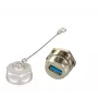 EFB Elektronik USB 3.0 IP67 Ζεύκτης Διέλευσης Type A Υποδοχή / Type A Υποδοχή