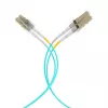 EFB Elektronik IPL-DF-LCULCU-3-0100 - 1 m - OM3 - LC Duplex - Aqua