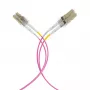 EFB Elektronik IPL-DF-LCULCU-4-0050 Καλώδιο Patch Οπτικών Ινών, 0,5 m, OM4, LC Duplex, Aqua