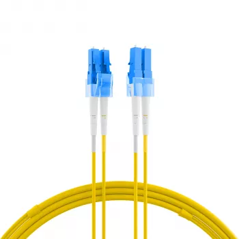 EFB Elektronik IPL-DR-LCULCU-2-0050 Καλώδιο Patch Οπτικών Ινών, OS2, LC/UPC σε LC/UPC, 0,5 m, Κίτρινο