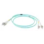 EFB Elektronik IPL-DR-LCULCU-3-0050 Καλώδιο Patch Οπτικών Ινών, 0,5 m, OM3, LC Duplex, Aqua