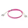EFB Elektronik IPL-DR-LCULCU-4-0050 Καλώδιο Patch Οπτικών Ινών, 0,5 m, OM4, LC/UPC Duplex, Aqua