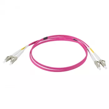 EFB Electronics duplex jumper LC-LC 50/125 OM4 LSZH Erika Violet 2,0mm 7,5m