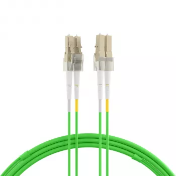 EFB Elektronik IPL-DR-LCULCU-5-1000 Καλώδιο Patch Duplex OM5 LC/UPC σε LC/UPC 10 m LSZH Πράσινο Λάιμ