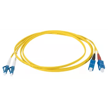 EFB Electronics IPL-DR-LCUSCU-2-0750 Καλώδιο Patch Οπτικών Ινών, 7,5 m, OS2, LC-SC, Κίτρινο