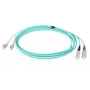 EFB Elektronik IPL-DR-LCUSCU-3-0500 Καλώδιο Patch Οπτικών Ινών, OM3, LC/SC, 5 m, Aqua