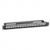 EFB Electronics Πάνελ Διανομής 19 ιντσών 48-Port 1U για Slimline Modules Μεταλλικό χρώμα