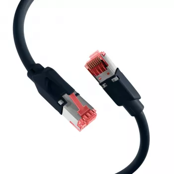 EFB-Elektronik Καλώδιο Patch RJ45 Cat.6A S/FTP LSZH Draka UC900 TM21 Μαύρο 40m