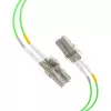 EFB Καλώδιο Patch Duplex LC-LC OM5 1,5m LSZH 2mm Πράσινο Λάιμ