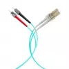 EFB Elektronik O0313.35 Καλώδιο Patch Οπτικών Ινών, OM3, 35 m, LC-ST, Duplex, LSZH, Aqua