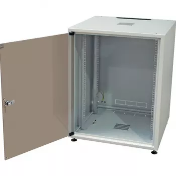 EFB OFF-1266GR Ερμάριο Rack Δικτύου 19 ιντσών Office 12U Βάθος 600 mm Γκρι