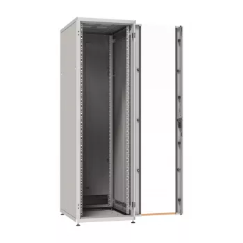 EFB PRO-4266GR.G1SV Ερμάριο Rack Δικτύου 19 ιντσών 42U 600x600mm Ανοιχτό Γκρι RAL7035