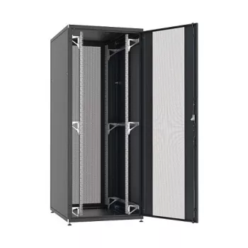 EFB Elektronik PRO 42HE Ερμάριο Server 800x800mm Διάτρητες Χωρισμένες Πόρτες RAL 9005 (PRO-4288TS.P2)