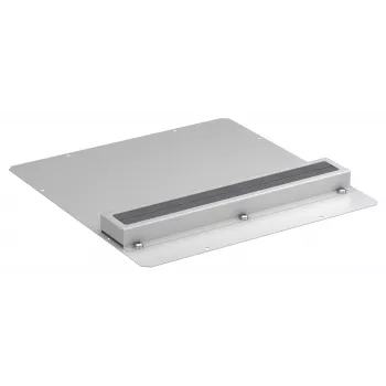 EFB PRO-MOD05A.GR Στοιχείο διέλευσης καλωδίων rack 1U με βούρτσες μαύρο