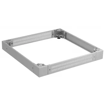 EFB Elektronik PRO Series Βάση 800x800 mm, ύψος 100 mm, διάτρητη, ανοιχτό γκρι (RAL 7035)
