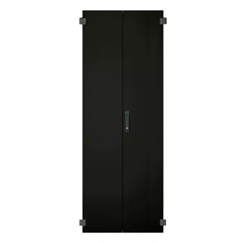EFB PRO-TUR428S2.GR Πόρτα ντουλαπιού για PRO 42HE, πλάτος 800 mm, χάλυβας, 2 τμημάτων, περιστρεφόμενη λαβή, RAL 7035 ανοιχτό γκρι