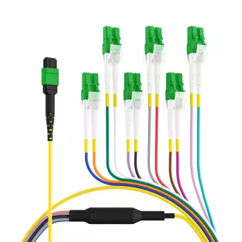 EFB Elektronik MTPF12LCAPC-1 - 1 m - OS2 - MTP - 12x LC Καλώδιο breakout οπτικών ινών