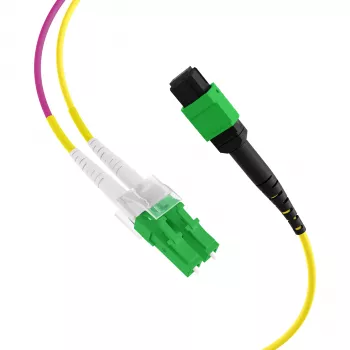 EFB Elektronik MTPF12LCAPC-1 - 1 m - OS2 - MTP - 12x LC Καλώδιο breakout οπτικών ινών