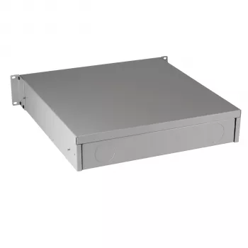 EFB Elektronik 19 inch 2U κλειδωμένο συρτάρι πληκτρολογίου και εγγράφων RAL 7035