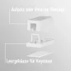 EFB Electronics Πρίζα Keystone, 1 θύρα, επιτοίχια, λευκό, κενό κουτί