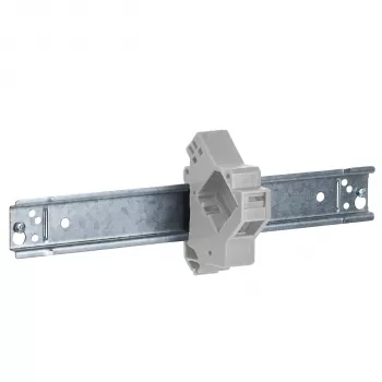EFB Elektronik Θήκη μονάδας Keystone 1 θύρας, για ράγα DIN σε κουτιά διανομής, πλαστικό, λευκό (RAL 9010)