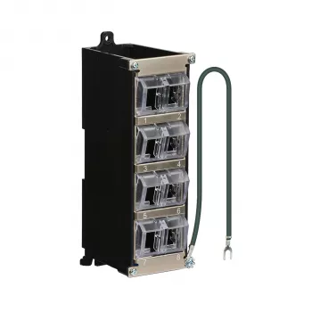 EFB Elektronik Κουτί διανομής Keystone 8 θυρών για ράγα DIN και επιτοίχια τοποθέτηση, πλαστικό, ανοιχτό γκρι