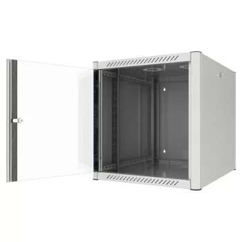 EFB Elektronik 19 inch επιτοίχιο κουτί 16U βάθος 800mm προσυναρμολογημένο RAL7035 (691916GR.80)