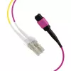 EFB ELEKTRONIK MPO-PLUS(F)-LC Trunk Cable OM4 8 ίνες Τύπος B LSZH βιολετί ερείκης 5m