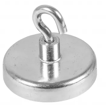 Eichner Μαγνητικά άγκιστρα ασημί, μέταλλο Ø 3,6 x 1,7 cm, 5 τεμ.