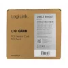 LogiLink Κάρτα PCI Express USB 3.2, 5 Gbps, 2 εξωτερικές + 3 εσωτερικές θύρες USB-A